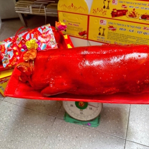 Heo quay theo từng trọng lượng: 5kg – 10kg – 15kg – 30kg – 50kg.