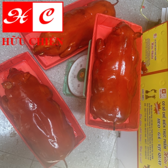Heo da cốm hcm - Heo Quay Hữu Chiến